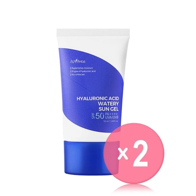 Isntree - Hyaluronic Acid Watery Sun Gel 2pcs Bundle Set