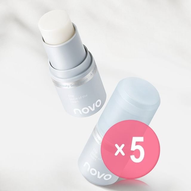 NOVO - Aromabeauty Solid Balm - 3 Scents 5pcs Bundle Set