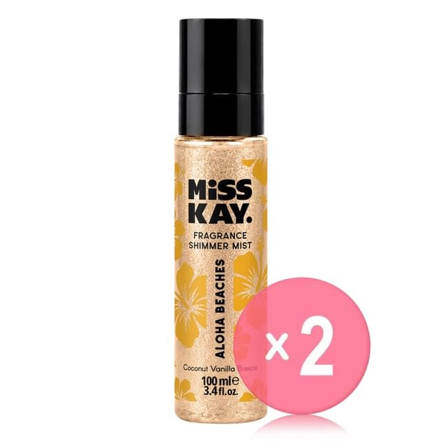 Miss Kay - Hair & Body Shimmer Mist – Aloha Beaches 2pcs Bundle Set