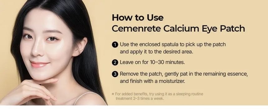 Dr.Melaxin - Cemenrete Calcium Volume Eye Patch