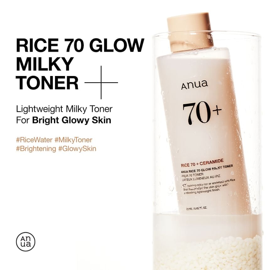 Anua - Rice 70 Glow Milky Toner 150ml