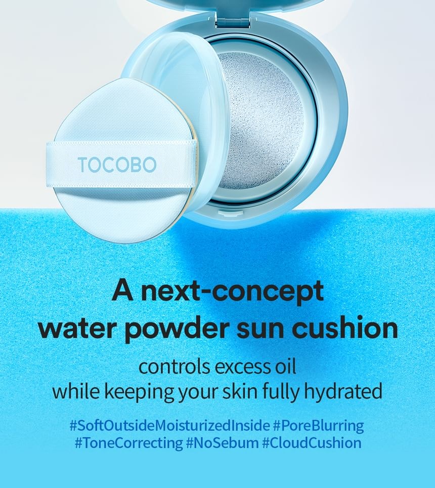 TOCOBO - Blur Finish Sun Cushion Mini - 2 Types