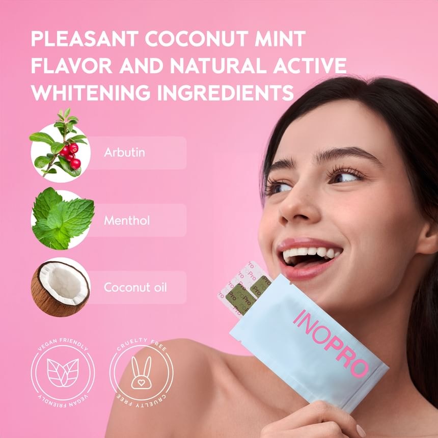 INOPRO - Innovative Whitening Strips (14 treatments/28 strips)