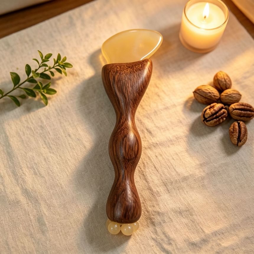 Vaje - Wooden Gua Sha Tool