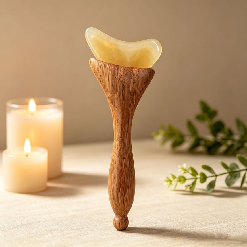 Vaje - Wooden Gua Sha Tool