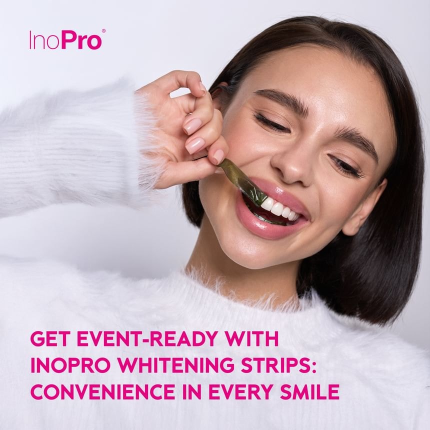 INOPRO - Innovative Whitening Strips 2pcs Bundle Set (14 treatments/28 strips x 2 pcs)