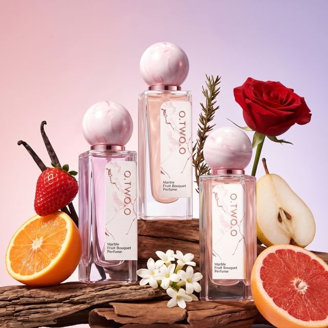 O.TWO.O - Marble Fruit Bouquet Perfume - 3 Flavours