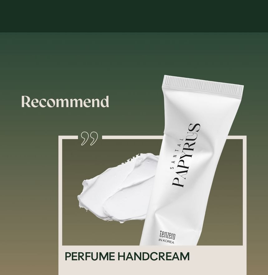 TENZERO - Perfume Handcream - 2 Types (Papyrus)