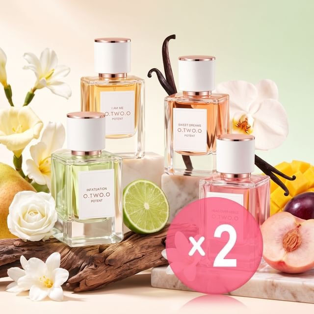 O.TWO.O - Memory Collection Parfum - 4 Flavours 2pcs Bundle Set