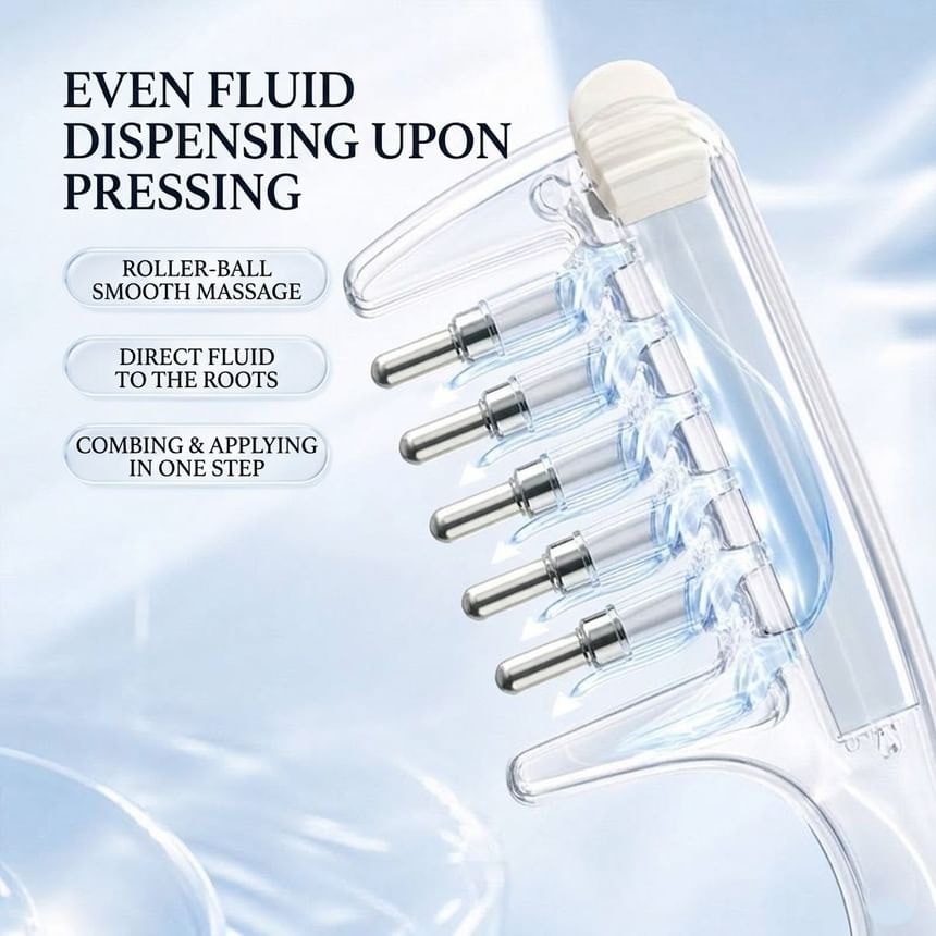 Buttermilk - Liquid Dispensing Massage Hair Comb