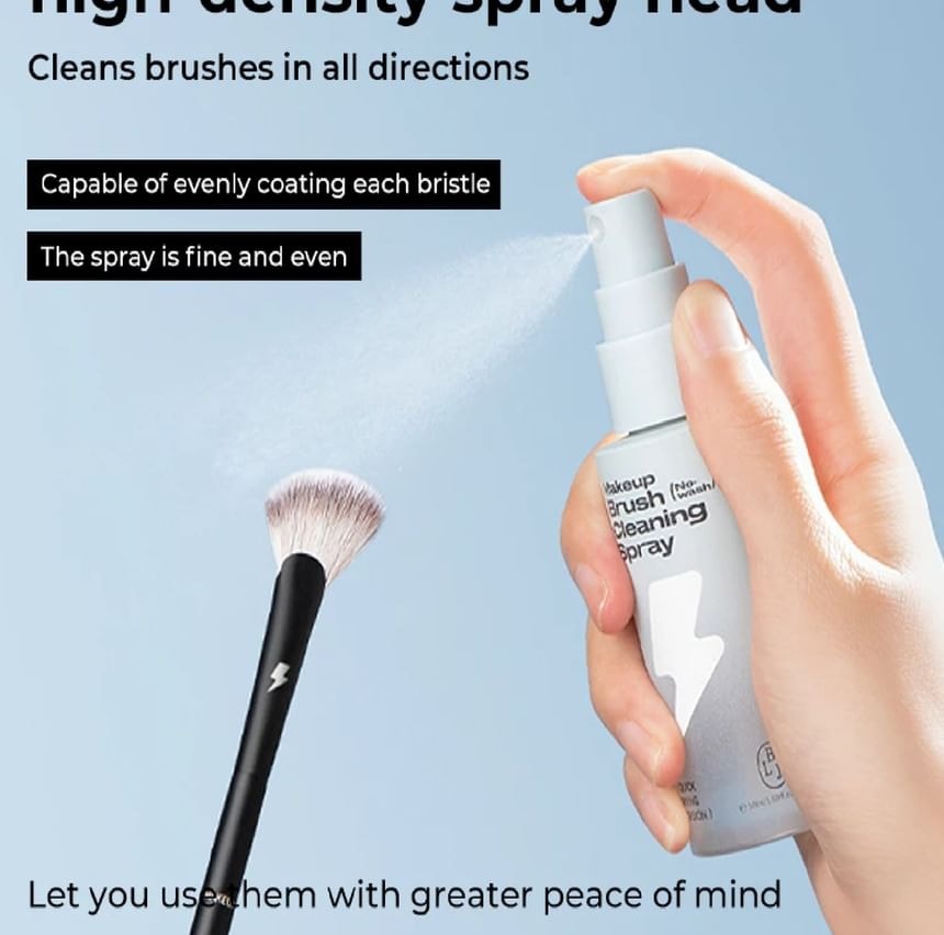 BLJ - Lightning Series No-Wash Makeup Brush Cleansing Spray - 3Types