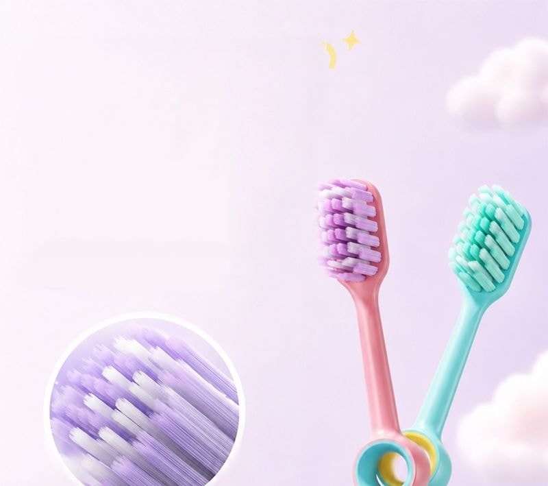 Miumi - Set Of 2: Multilevel Soft Bristled Toothbrush