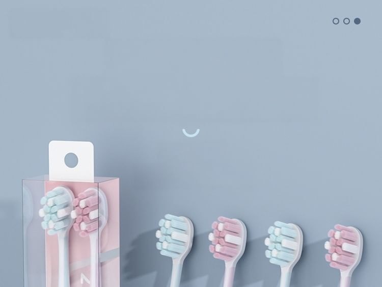Miumi - Set Of 2: Round Toothbrush