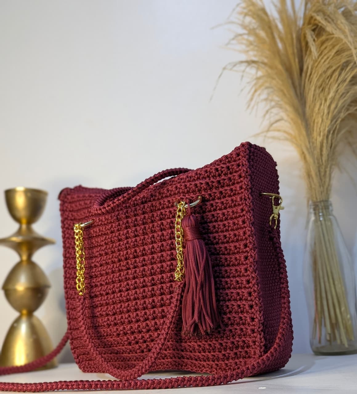 Heritage Carryall Bag — Wine