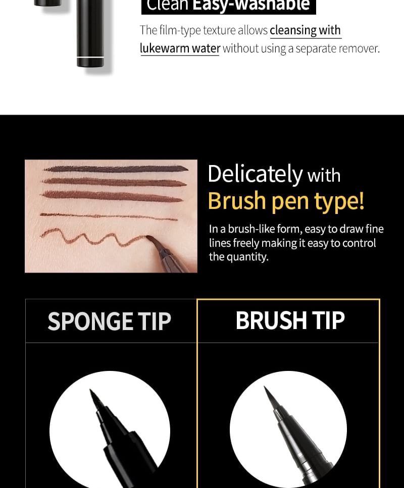 MQNY - MQNY Waterproof Pen Eyeliner - 3 Colors