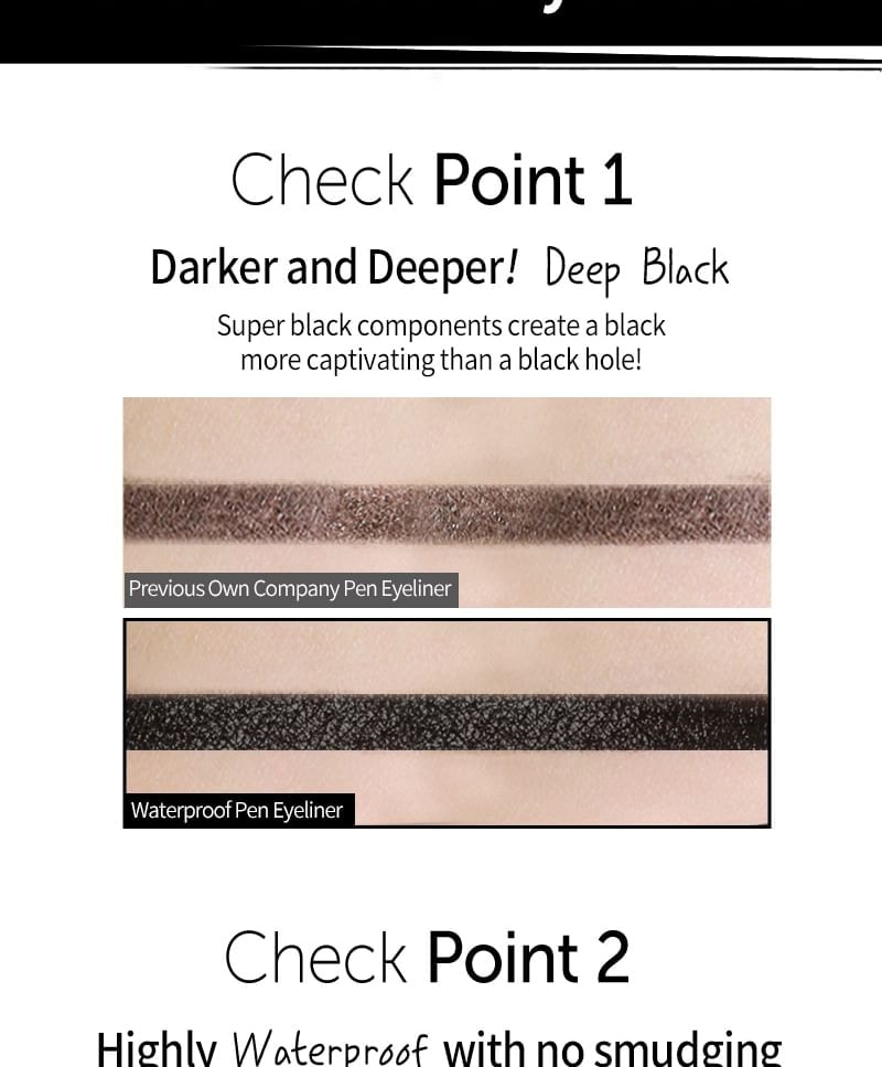 MQNY - MQNY Waterproof Pen Eyeliner - 3 Colors