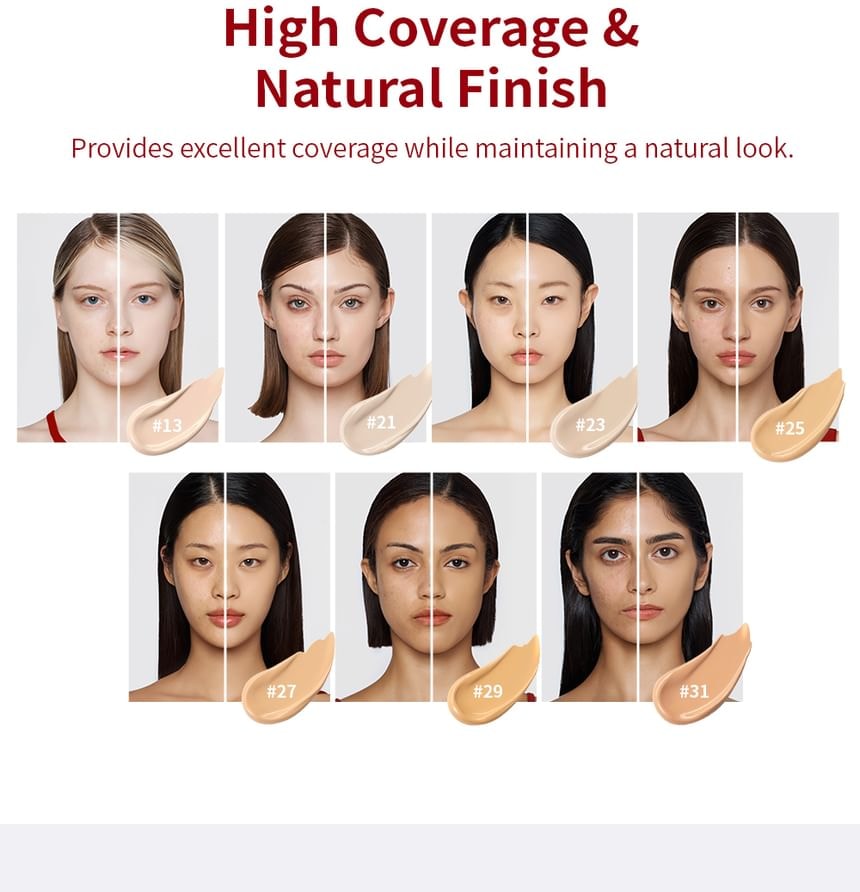 MISSHA - M Perfect Cover BB Cream SPF42 PA+++ - 7 Colors