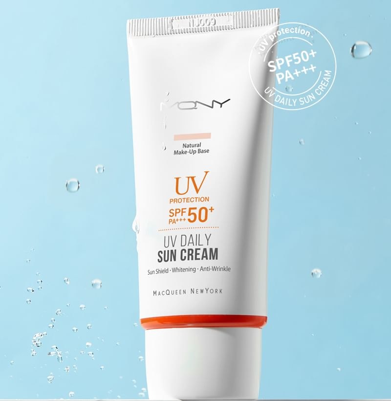 MQNY - UV Daily Sun Cream (Natural Make-Up Base)