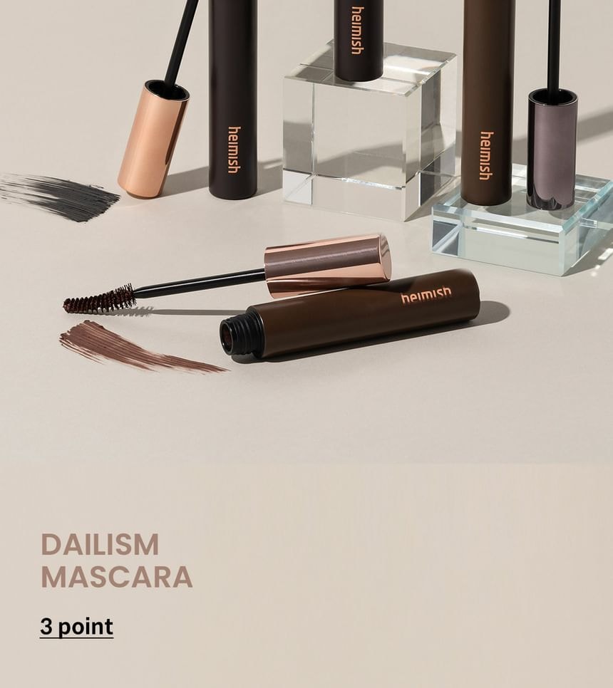 heimish - Dailism Smudge Stop Mascara - 4 Types