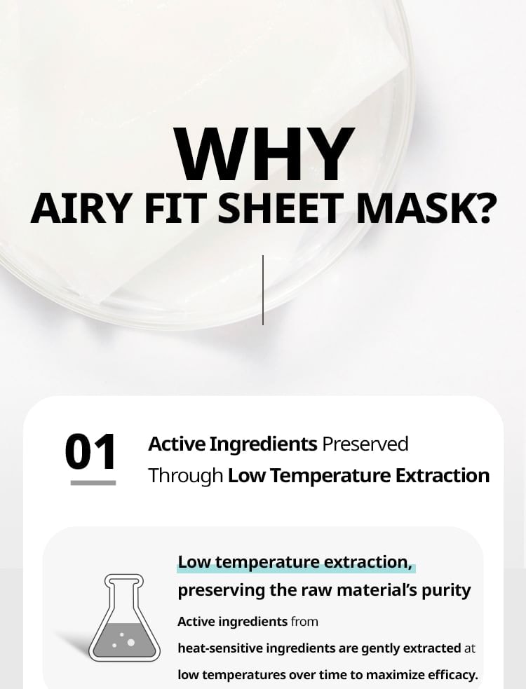 MISSHA - Airy Fit Sheet Mask - 13 Types