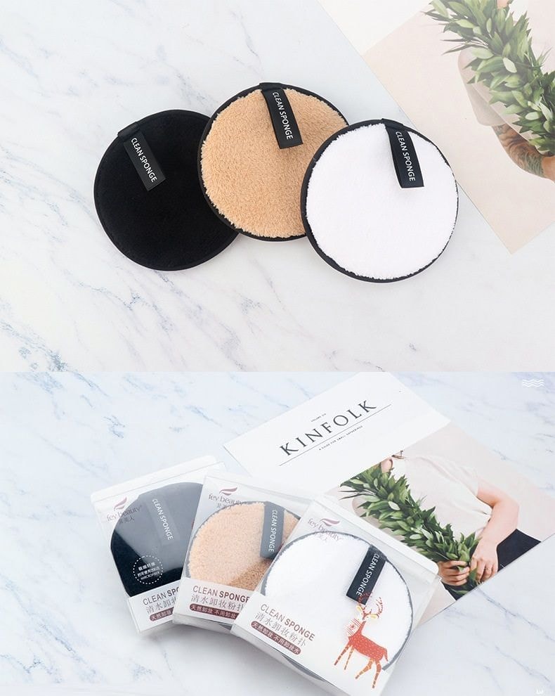 Choyu - Reusable Face Makeup Microfiber Cleaning Pad