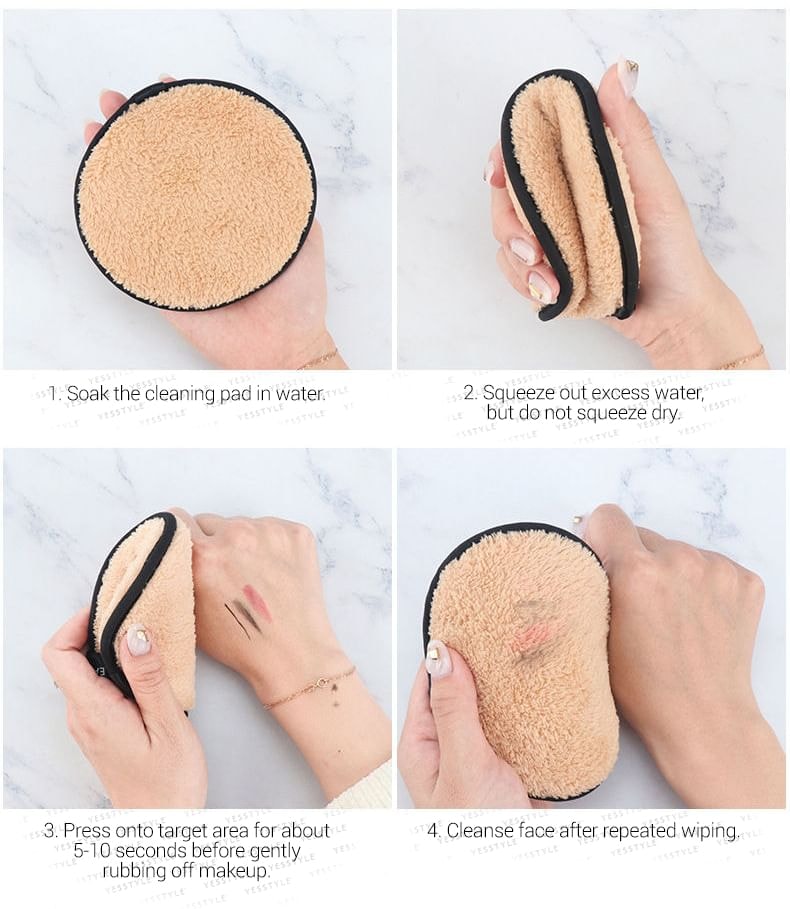 Choyu - Reusable Face Makeup Microfiber Cleaning Pad