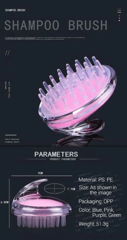Yulu - Scalp Massage and Cleansing Brush