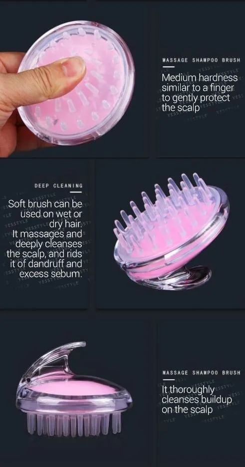Yulu - Scalp Massage and Cleansing Brush