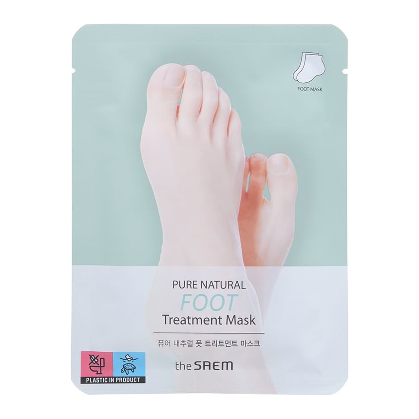 The Saem - Pure Natural Foot Treatment Mask (8g x 2pcs)