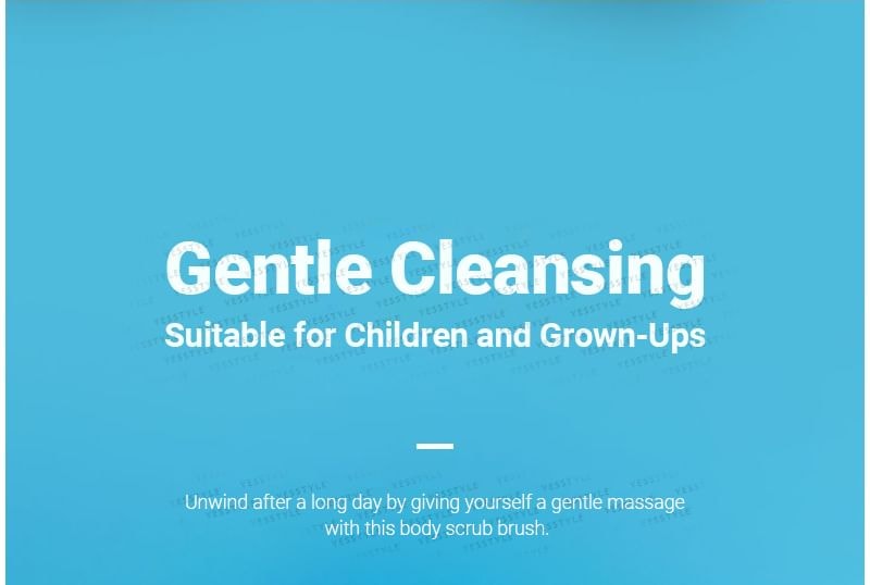 Worthbuy - Silicone Body Scrub Brush