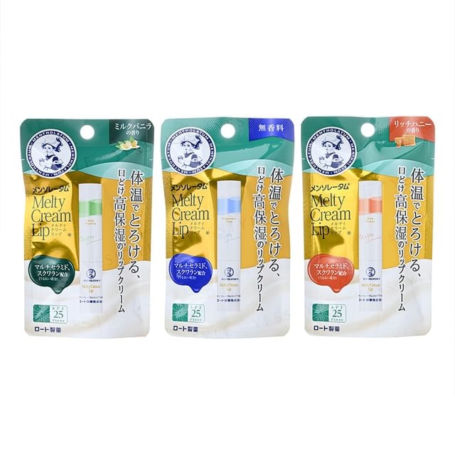 Rohto Mentholatum - Melty Cream Lip Balm SPF 25 PA+++