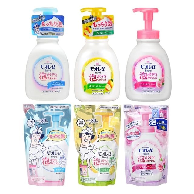 Kao - Biore U Bubble Body Wash