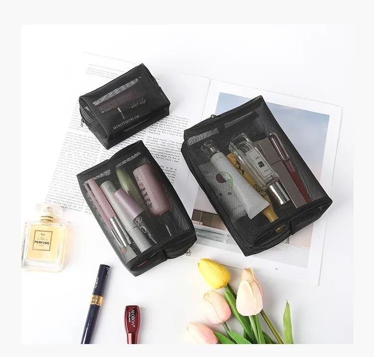Basaran - Mesh Makeup Pouch