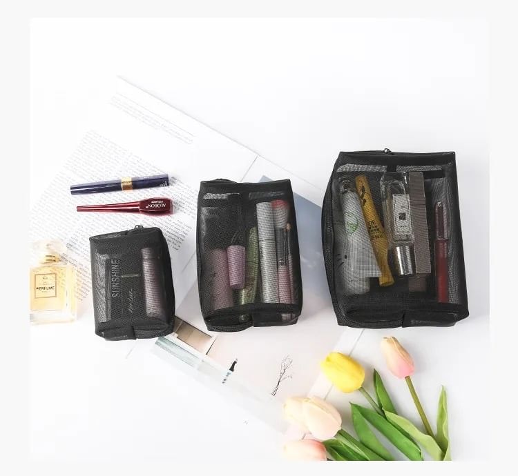 Basaran - Mesh Makeup Pouch