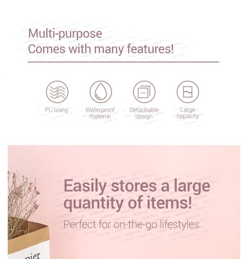 Yulu - Travel Makeup Pouch