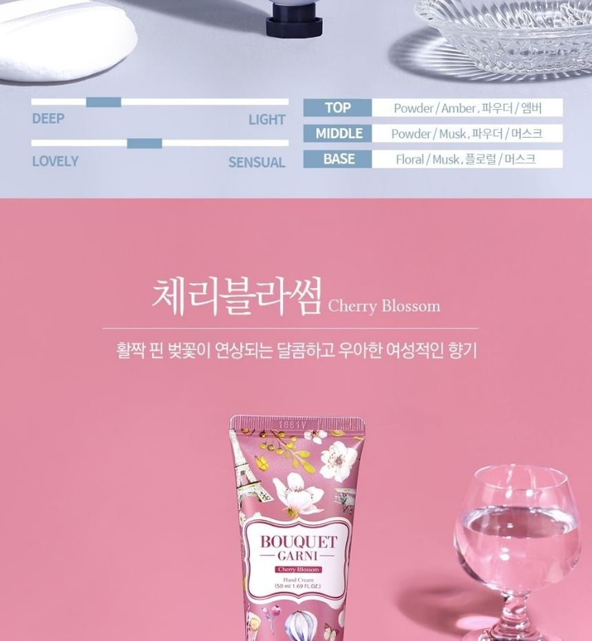 BOUQUET GARNI - Hand Cream - 7 Types (50ml - Ylang Ylang)