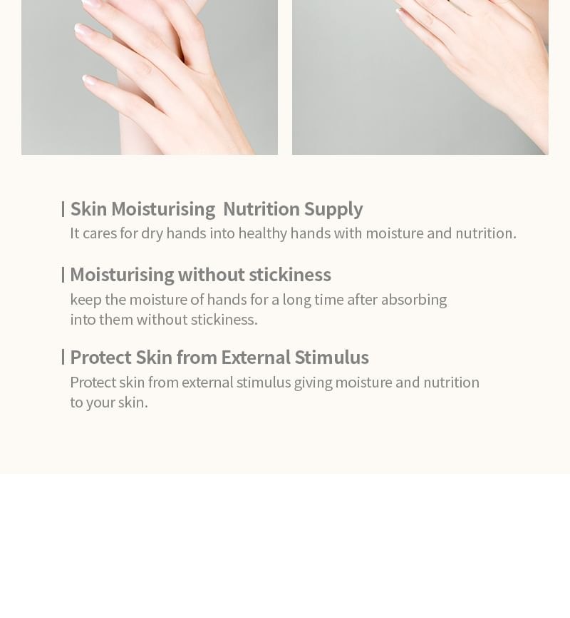 Pretty skin - Perfumed Natural Hand Cream - 12 Types (Hyaluronic)
