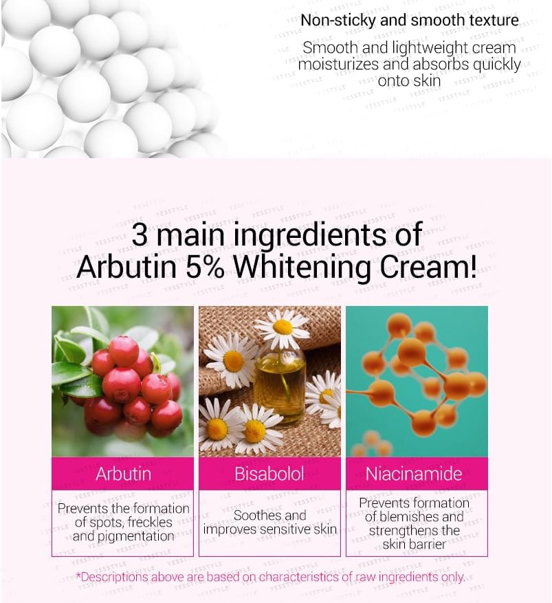 TOSOWOONG - Arbutin 5% Whitening Cream