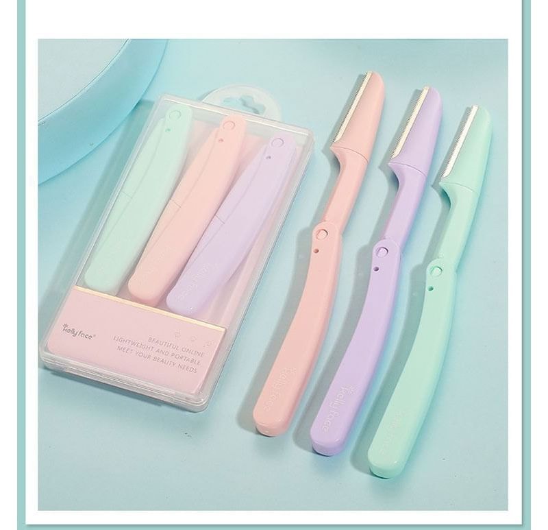 Choyu - Set Of 3: Foldable Eyebrow Razor