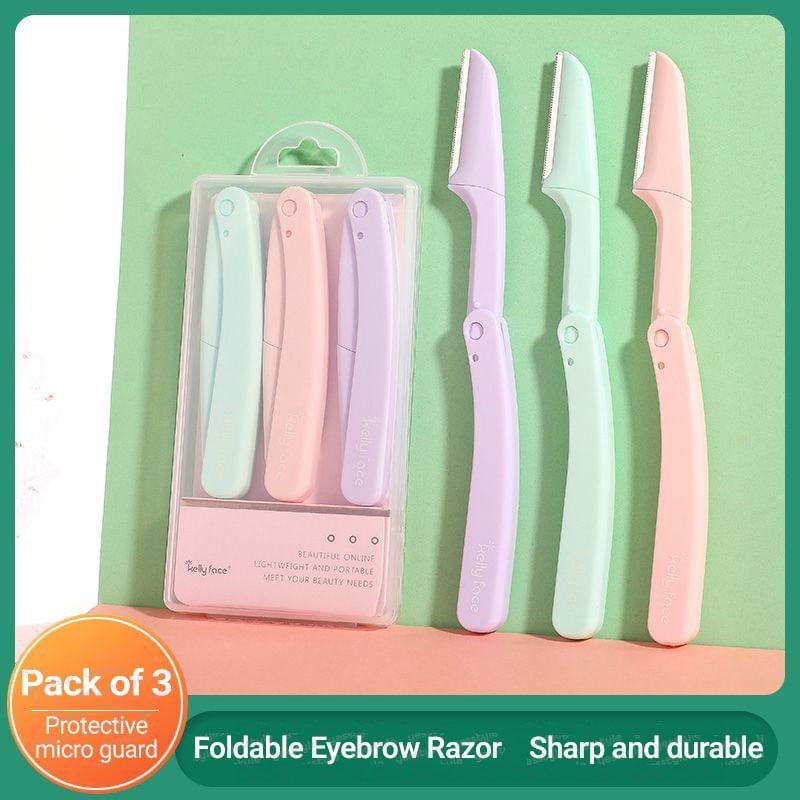 Choyu - Set Of 3: Foldable Eyebrow Razor