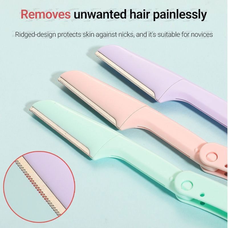 Choyu - Set Of 3: Foldable Eyebrow Razor