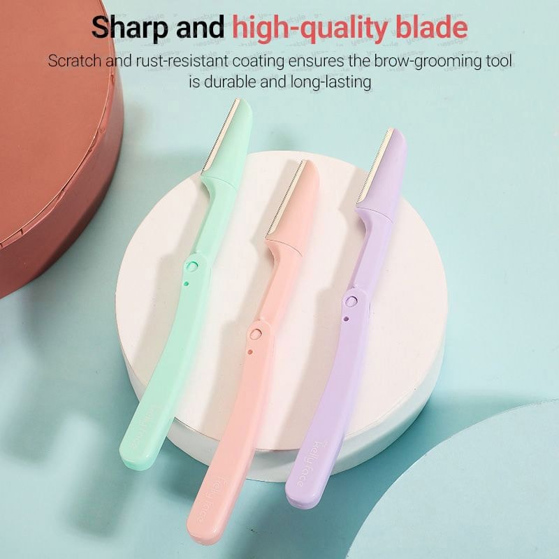 Choyu - Set Of 3: Foldable Eyebrow Razor