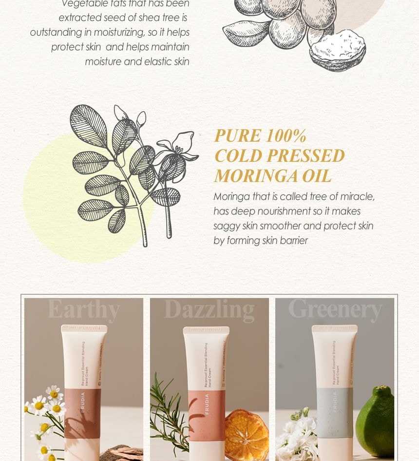 FRUDIA - Re:proust Essential Blending Hand Cream - 3 Types (Dazzling)