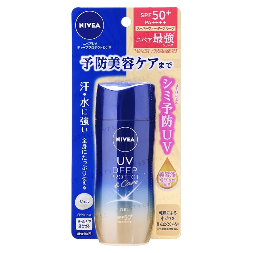 Nivea Japan - UV Deep Protect & Care Gel SPF 50+ PA++++ (80g)
