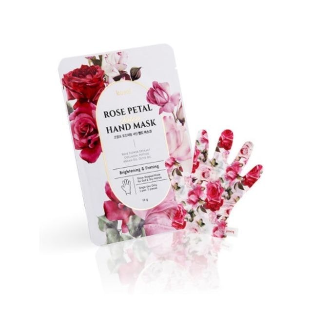 PETITFEE - Rose Petal Satin Hand Mask