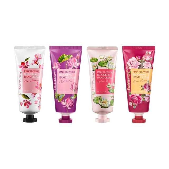Farmstay - Pink Flower Blooming Hand Cream - 4 Types