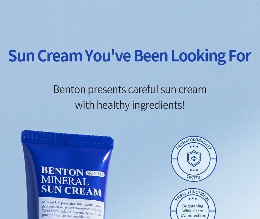 Benton - Skin Fit Mineral Sun Cream (50ml)