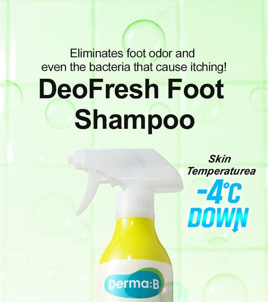 Derma: B - DeoFresh Foot Shampoo - 3 Types (Forest)