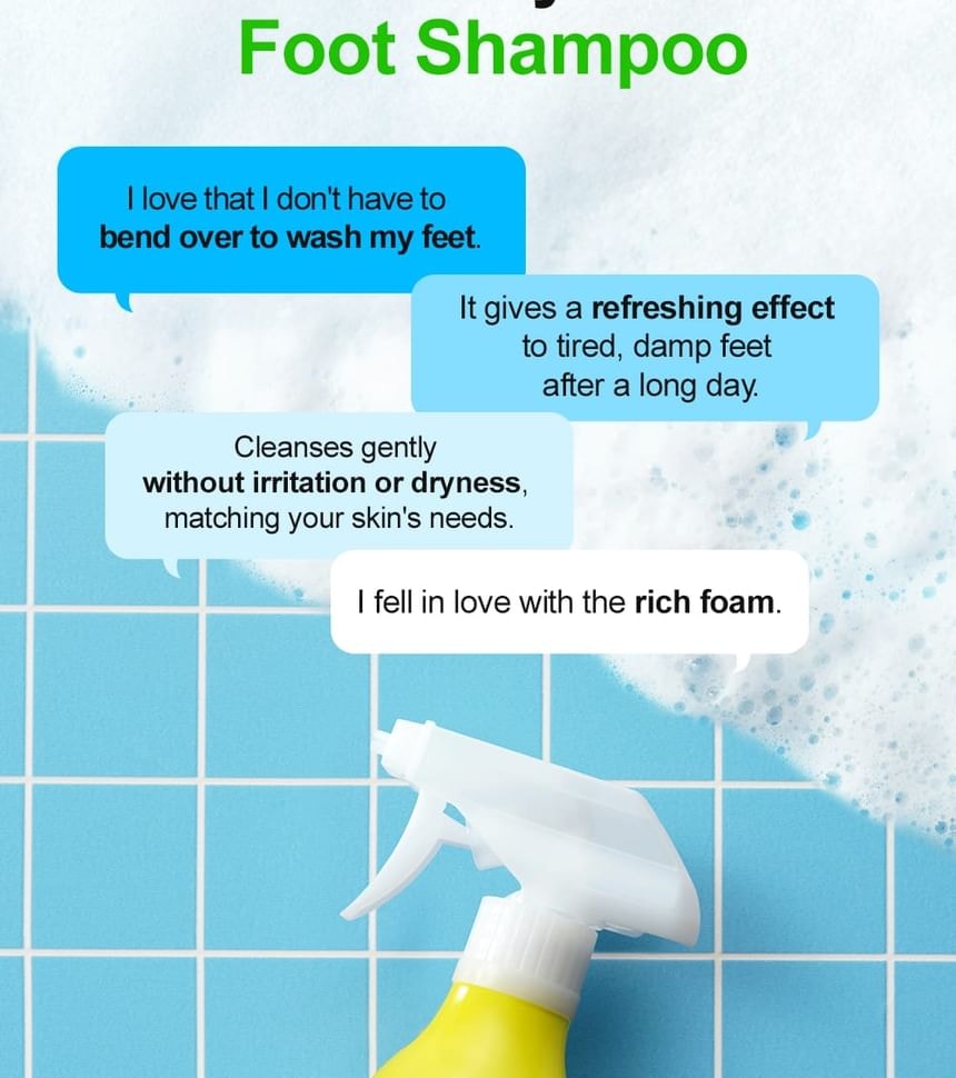 Derma: B - DeoFresh Foot Shampoo - 3 Types (Forest)