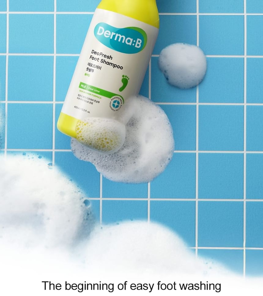 Derma: B - DeoFresh Foot Shampoo - 3 Types (Forest)